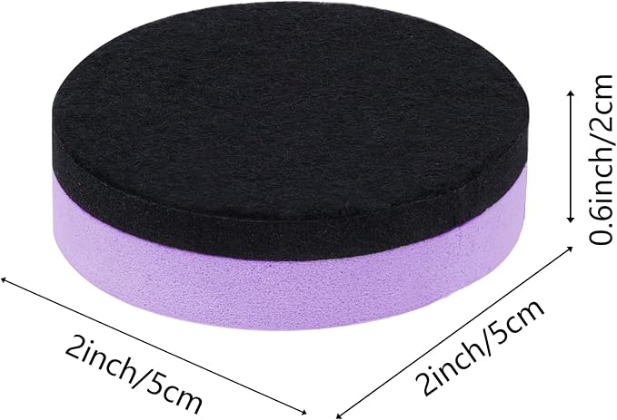 XKDOUS Round Magnetic Whiteboard Eraser 35 Pack, Small Dry Erase Eraser - Image 2