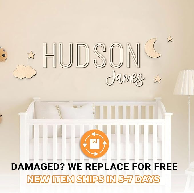 Personalized Nursery Name Sign - Image 3