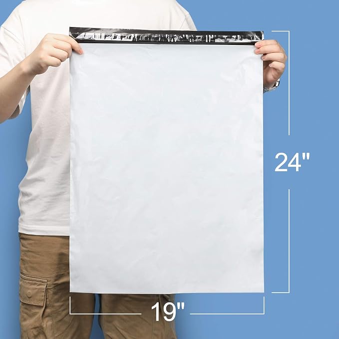 Metronic Poly Mailers 19x24 Inch 50 Pcs | Large Shipping Bags - Image 4