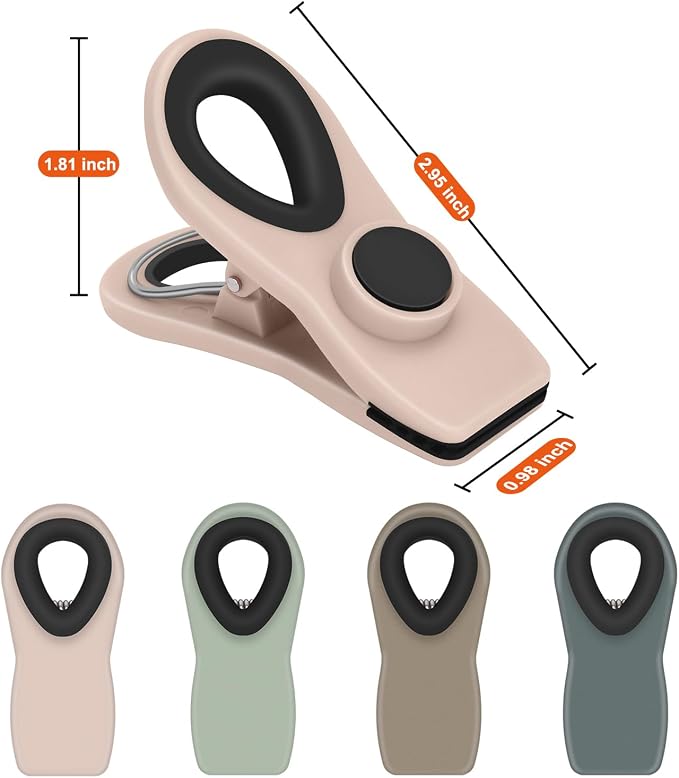 TACGEA Chip Clips, Magnetic Bag Clips - Image 4
