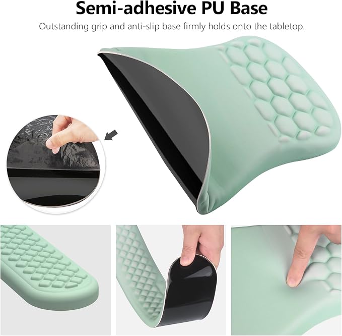 Ergonomic Mouse Pad Wrist Rest, 2 in 1 Keyboard Pad - Image 4