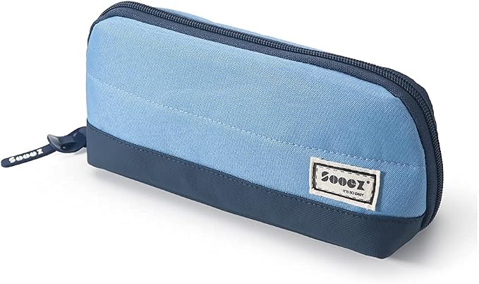 Sooez Wide-Opening Pencil Pen Case, Lightweight & Spacious Pencil Pouch Zipper - Image 2