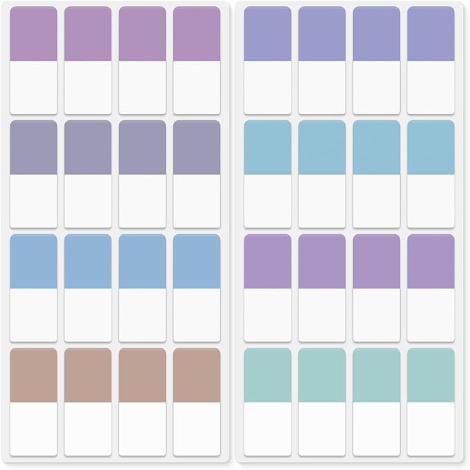 Mr. Pen- Sticky Index Tabs, 480 Pcs, Pastel Sticky Tabs for Notebooks, Page Markers, Page Tabs for Binders, Page Tabs Sticky Tabs for Books, Notebook Tabs, Book Sticky Tabs for Notebooks-DeskLoop Office