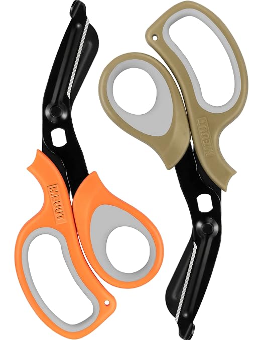 MEUUT 2 pcs Medical Scissors Trauma Shears by MEUUT