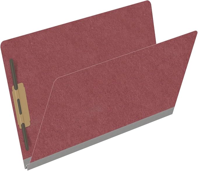 Ecom Folders End Tab Pressboard File Folders | Legal Size 25 Pt Stock - Image 2