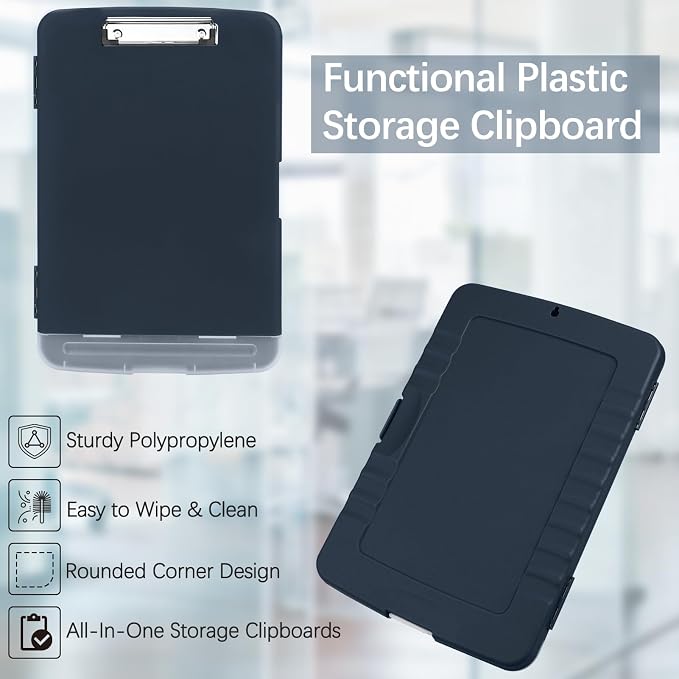 Meiikun Plastic Storage Clipboard, Clipboards - Image 6