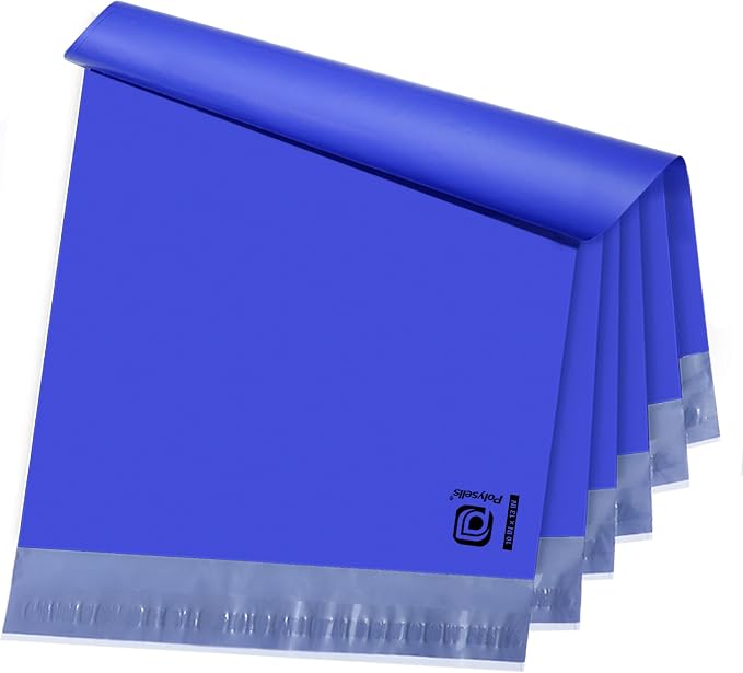 POLYSELLS 1000 pcs 10x13 Inches Purple Poly Mailers Shipping Envelopes by POLYSELLS