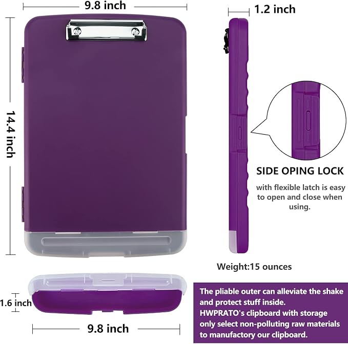 HWPRATO Clip Boards 8.5x11 - Image 3