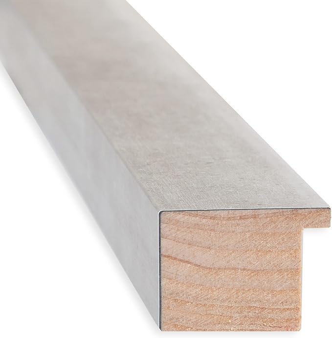 Amanti Art Natural Cork Board for Wall, 15x33 Vision Board with Silver Wood Frame, Medium Corkboard Office Decor for Home Organization, Casual Corkboard Pinboard to display items for home organization-DeskLoop Office