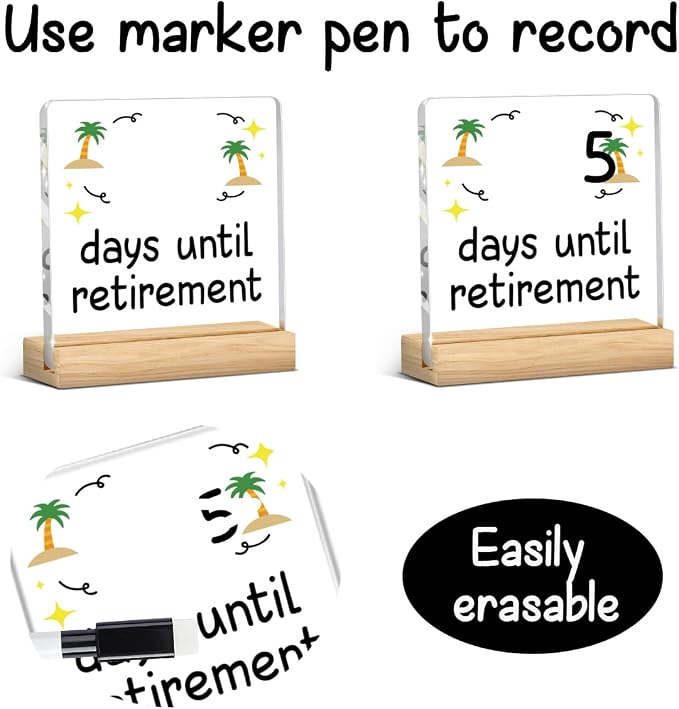 Retirement Countdown Calendar Funny Retirement Countdown Gifts - Image 2
