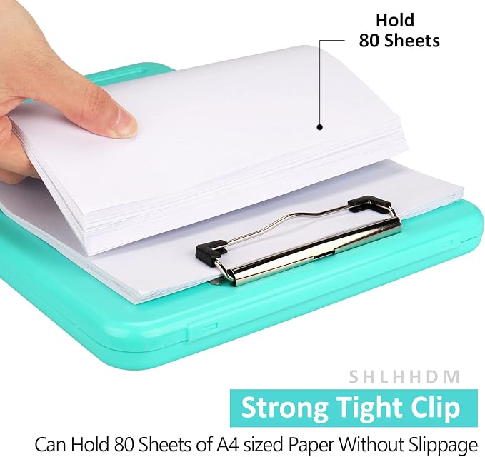 SFLHHDM Clipboard with Storage, Clipboards Foldable - Image 3