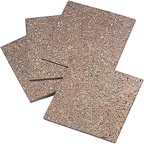 Quartet Cork Tiles, Bulletin Board Cork Panels 12" x 12" x 3/16", 4 Pack - Image 7