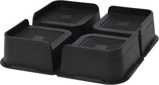 MXMZHXU Bed Risers 2 inch, 3 inch, 4 inch, 6 inch or 8 inch Heavy Duty by MXMZHXU