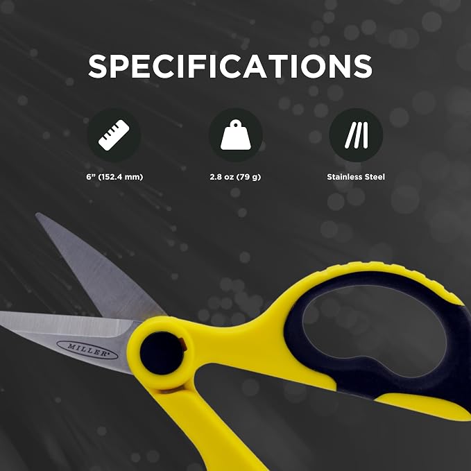 Miller KS-2 Fiber Optic Kevlar Scissors - Image 9