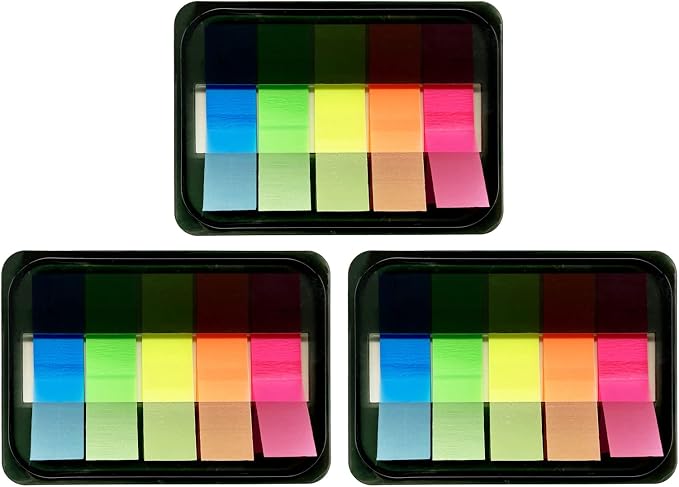 300PCS Sticky Index Tabs, Transparent Sticky Page Markers Notes, Book Markers - Image 2