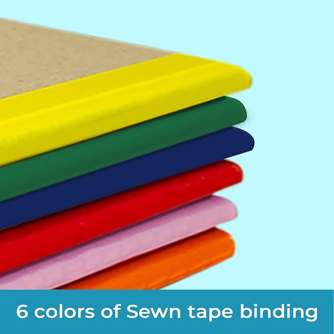 Rosmonde Bulk Kraft Notebook A5, 50 Pack, 120 Pages Extra Thick Notebook - Image 6