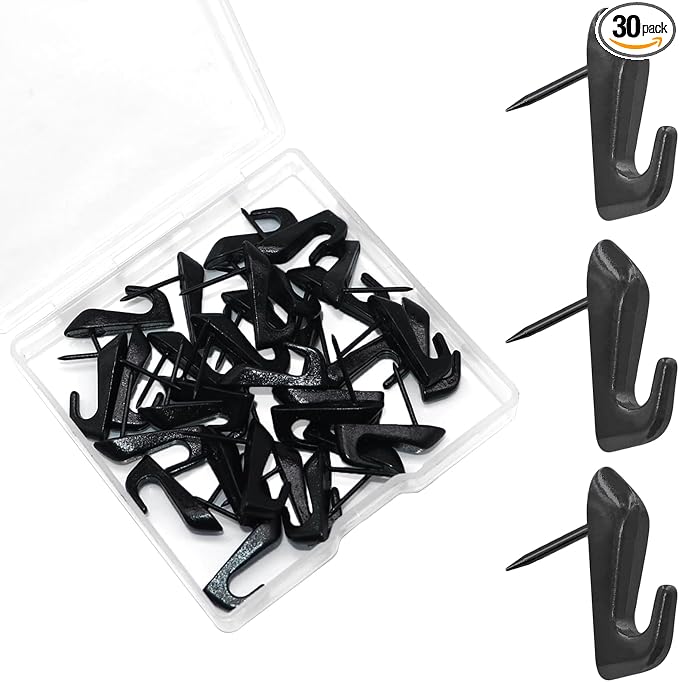30 PCS Picture Hanging Nails Thumb Tacks by Hoaisun