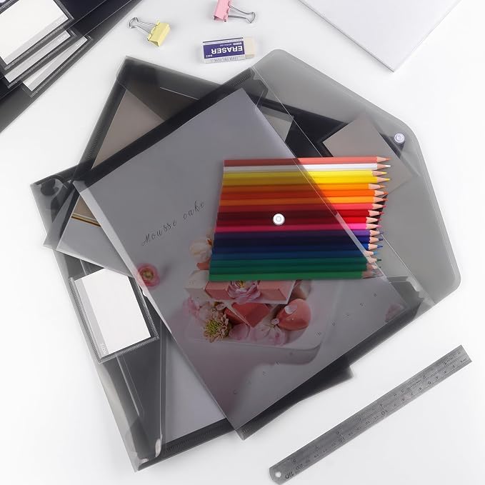 Tamaki 6 Pack Plastic Envelopes, A4 Size - Image 7