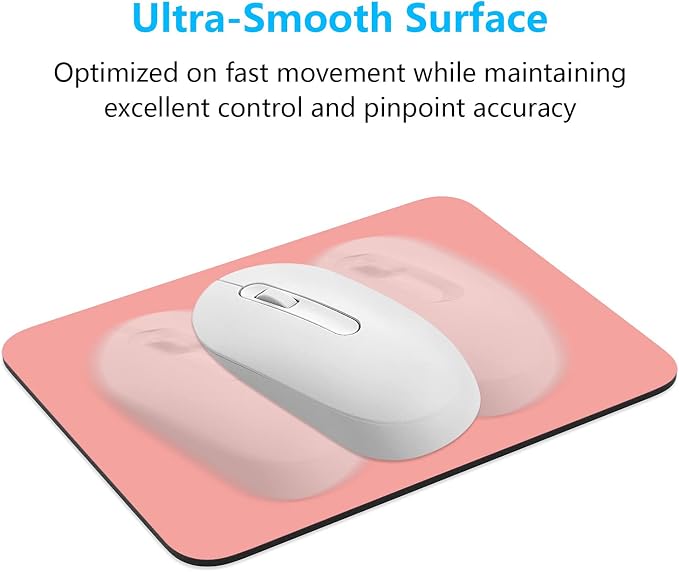Dapesuom Small Mouse Pad, 6 x 8 Inch Thick Rubber Premium-Textured Non-Slip - Image 5