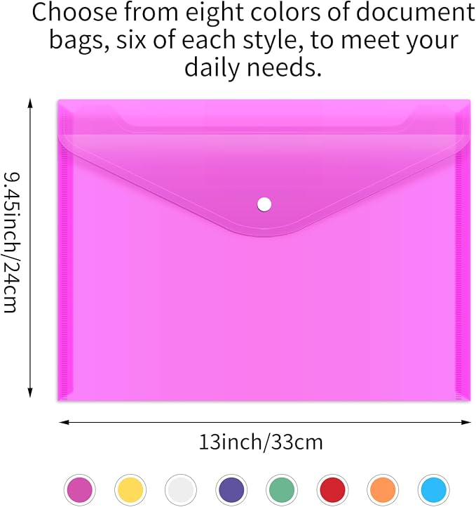 EOOUT 48 Pack Plastic Envelopes Poly Envelopes - Image 2