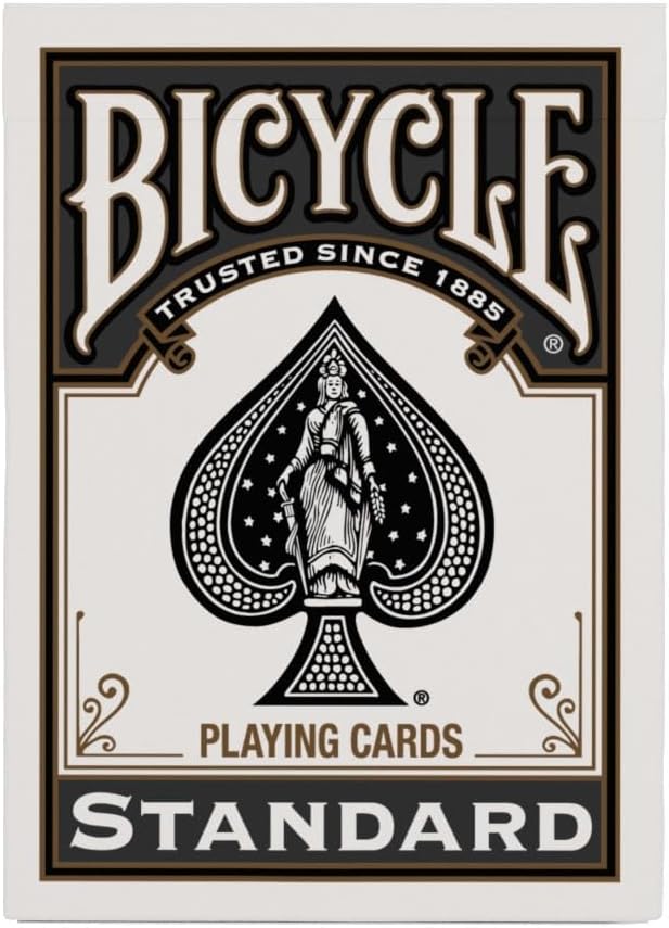 Bicycle Black Playing Cards, Standard Index Poker Size, Classic Deck of Cards - Image 2