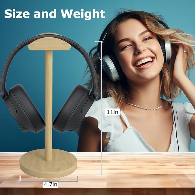 Headphone for Desk Hanger Holder Organizer Keeper Racks Storage Mount Gaming - Image 3