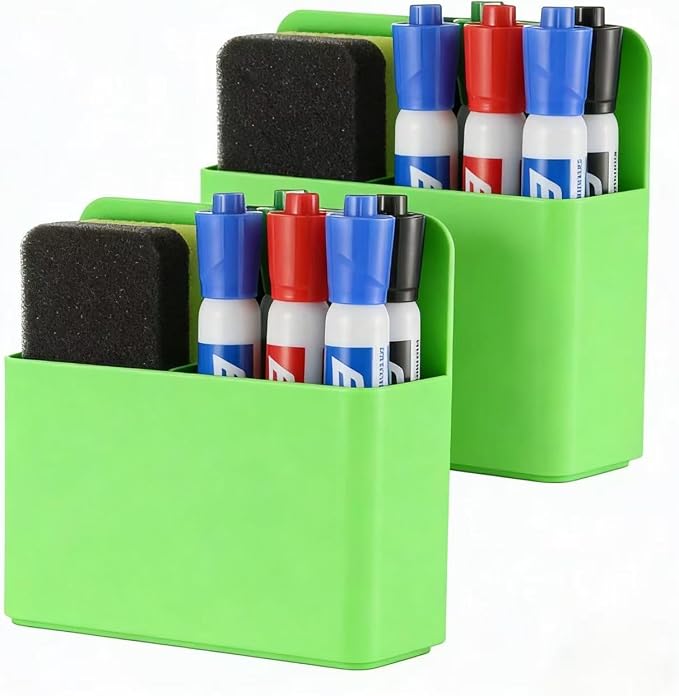 Camelmother 2Pcs Magnetic Dry Erase Marker Holder by Camelmother