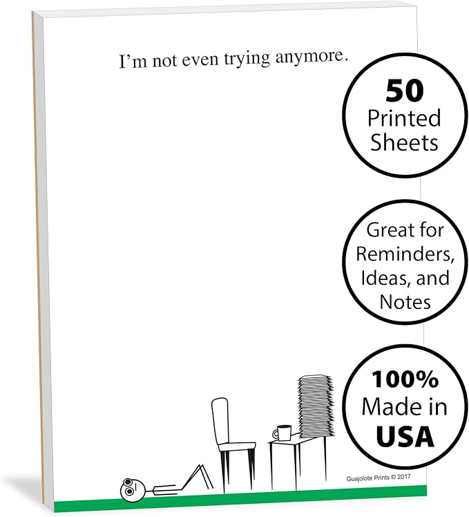 Funny Notepads — Office & Work From Home Gag Gift - Image 5