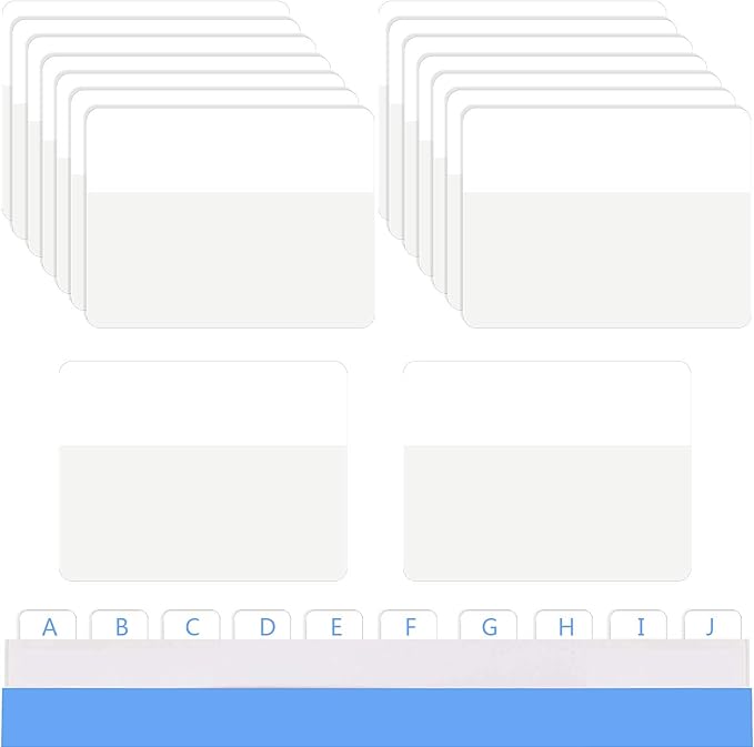 Sticky Index Tabs Page Marker Pop-up Page Flags Notes Tabs, 1.6 x 2 Inch, White (400 Pieces)-DeskLoop Office