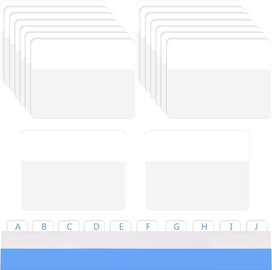 Sticky Index Tabs Page Marker Pop-up Page Flags Notes Tabs, 1.6 x 2 Inch, White (400 Pieces)-DeskLoop Office