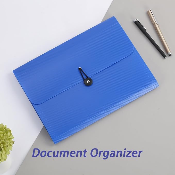 A4 Paper Document Organizer Expanding File Folder - Image 2