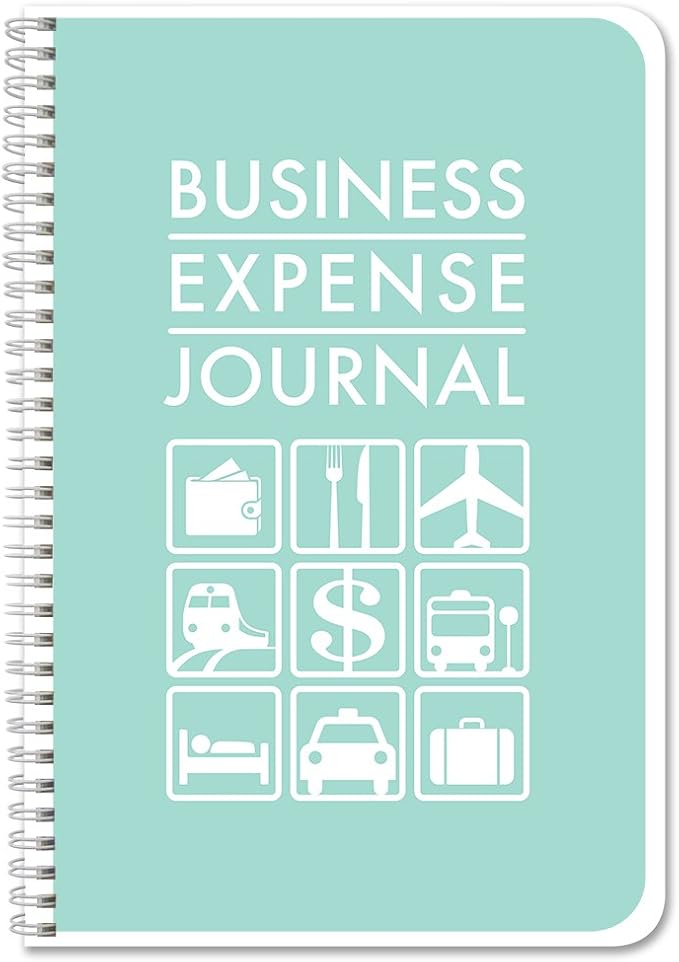 BookFactory Business Expense Ledger Book/Logbook/Journal 112 Pages 6''x9'' by BookFactory