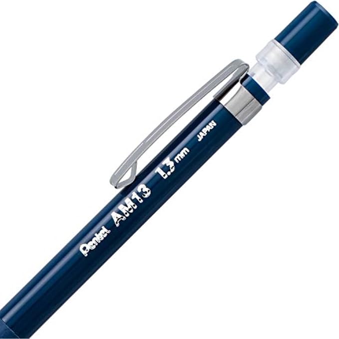 Pentel Sharp HD Mechanical Pencil, Dark Blue Barrel, Includes Super Hi-Polymer - Image 3