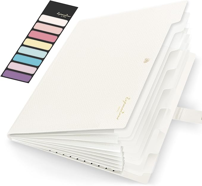 Sooez Accordion File Organizer, Letter Size Expanding File Folder by Sooez