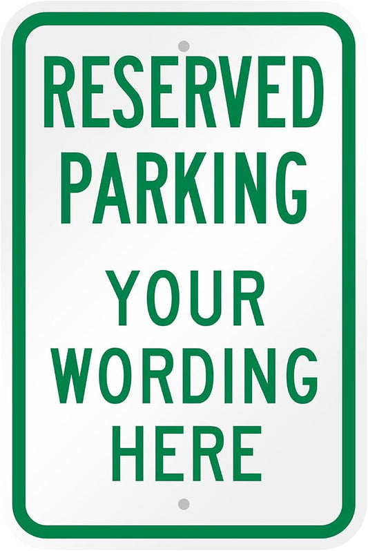 SmartSign Custom Reserved Parking Sign by SmartSign