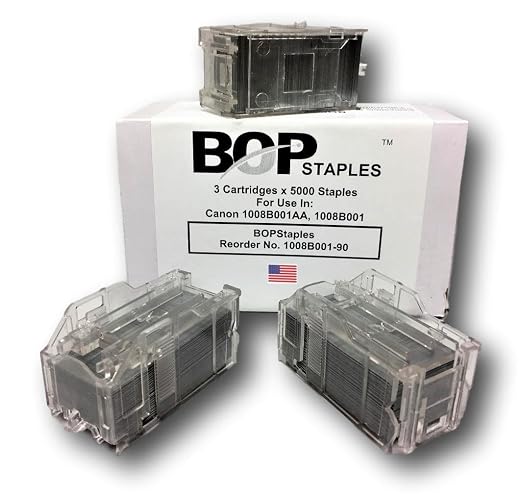 Brand Compatible for Canon 1008B001AA, 1008B001 Staples, Staple Cartridge by Unknown