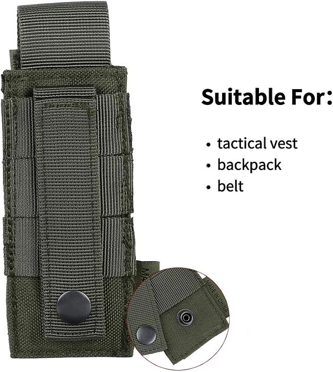 EXCELLENT ELITE SPANKER Molle Single/Double Pistol Mag Pouch Tactical Magazine - Image 5