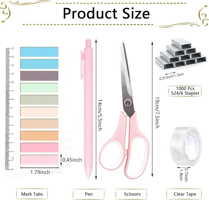 Office Supplies, Stapler and Tape Dispenser Set - Image 6