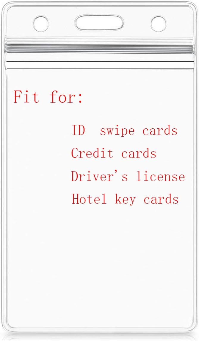 Vertical ID Card Name Tag Badge Holder - Image 3