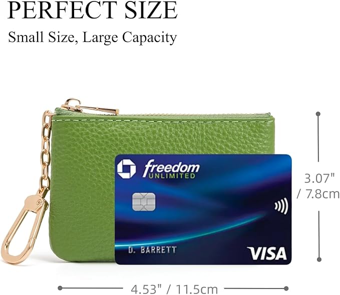 Full Grain Leather Coin Purse - Image 3