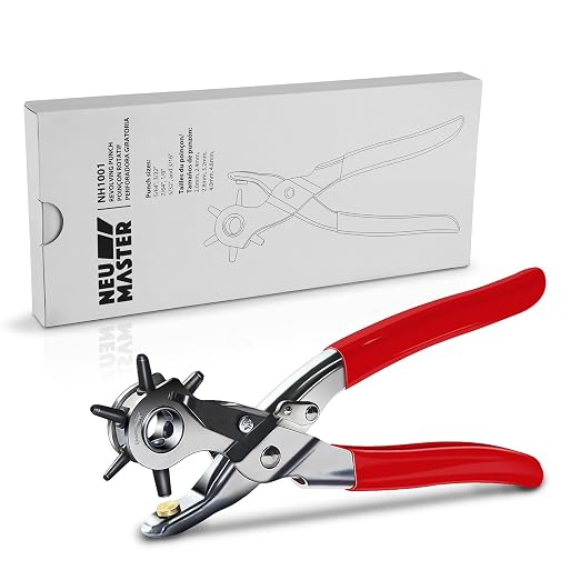 Hole Punch, NEU MASTER Heavy Duty Leather Hole Puncher - Image 5