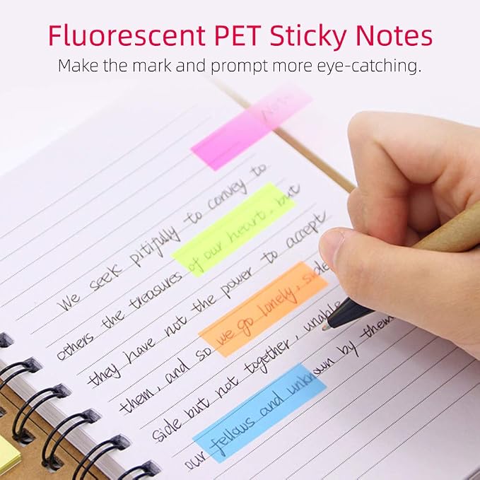 560PCS Page Markers Sticky Index Tabs Book Annotation Bookmark Notes Small Pop - Image 7