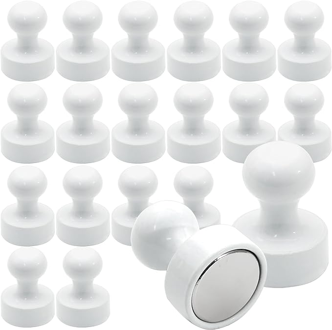 LOVIMAG Fridge Magnets 20Pcs Refrigerator Whiteboard Small Strong Magnet by LOVIMAG