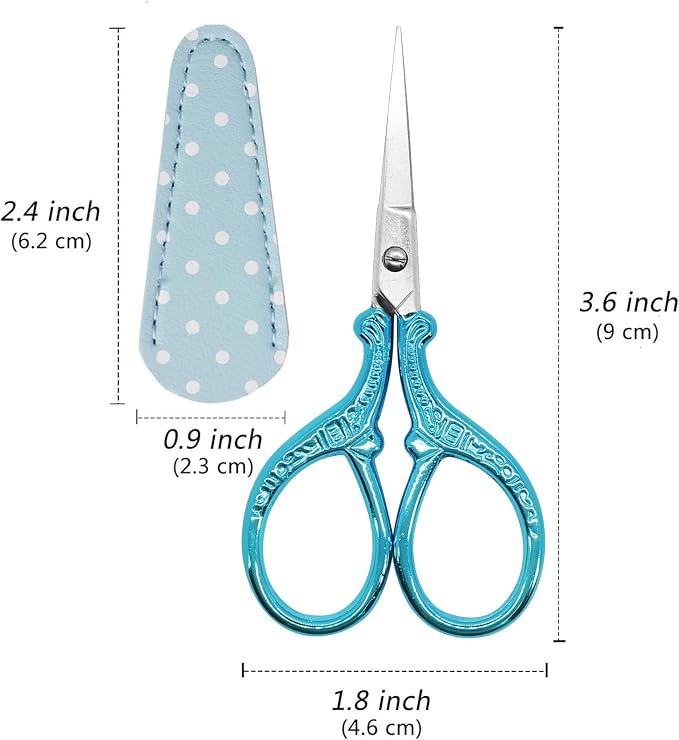 Embroidery Scissors 3.6Inch Crafting Scissors - Image 2