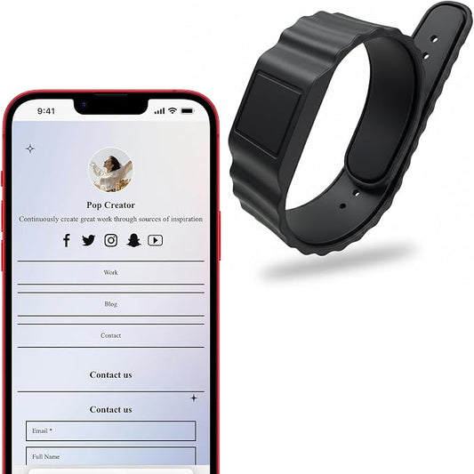 Digital Business Card Wristband by itapring