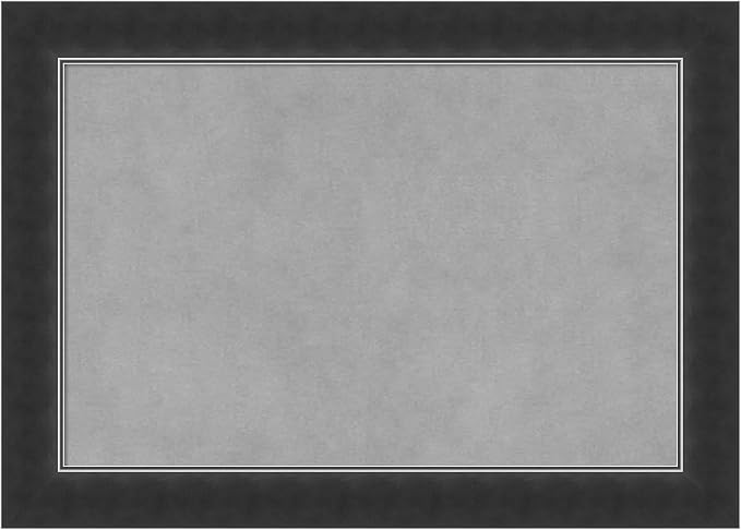 Amanti Art Black Framed Magnetic Board 15x21 Small Vision Board by AmantiArt