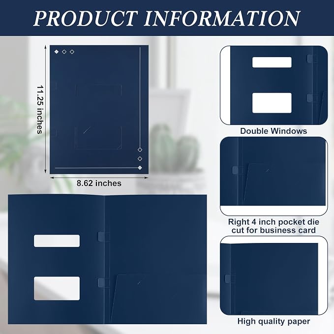 Marspark 100 Count Tax Return Folders - Image 2