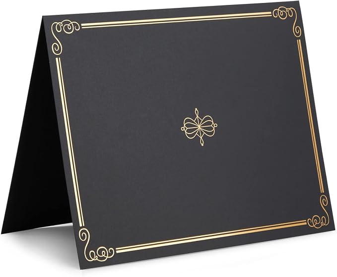 24-Pack Black Certificate Holders - Image 9