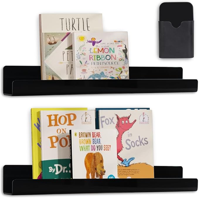2 Pcs Magnetic Book Shelf for Whiteboard by CONIJIWA