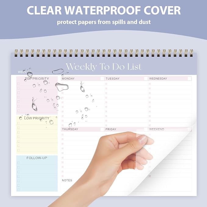 Weekly To Do List Notepad, Undated Planner - Image 4